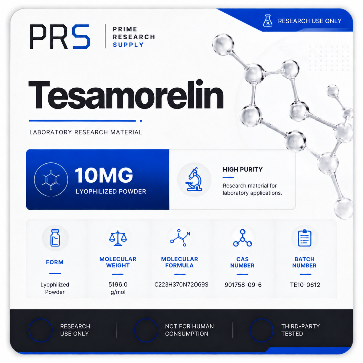 Tesamorelin 10mg